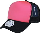 Decky Two Tone Neon 6-Panel Trucker Caps Decky Two Tone Neon 6-Panel Trucker Caps