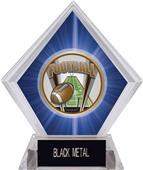 Awards ProSport Football Blue Diamond Ice Trophy Awards ProSport Football Blue Diamond Ice Trophy