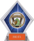 Awards ProSport Football Blue Diamond Ice Trophy Awards ProSport Football Blue Diamond Ice Trophy