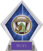 Awards ProSport Football Blue Diamond Ice Trophy Awards ProSport Football Blue Diamond Ice Trophy