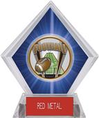 Awards ProSport Football Blue Diamond Ice Trophy Awards ProSport Football Blue Diamond Ice Trophy