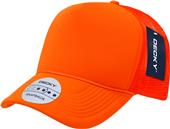 Decky Solid Color Neon 5-Panel Trucker Caps Decky Solid Color Neon 5-Panel Trucker Caps