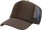 Decky Solid Color Foam 6-Panel Trucker Caps Decky Solid Color Foam 6-Panel Trucker Caps