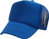 Decky Solid Color Foam 6-Panel Trucker Caps Decky Solid Color Foam 6-Panel Trucker Caps