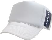 Decky Solid Color Foam 6-Panel Trucker Caps Decky Solid Color Foam 6-Panel Trucker Caps