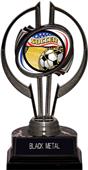 Awards Black Hurricane 7" Americana Soccer Trophy Awards Black Hurricane 7" Americana Soccer Trophy
