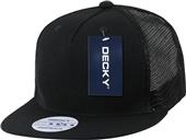 Decky Flat Bill 5-panel Trucker Caps Decky Flat Bill 5-panel Trucker Caps