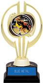 Gold Hurricane 7" P.R. Female Basketball Trophy Gold Hurricane 7" P.R. Female Basketball Trophy