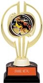 Gold Hurricane 7" P.R. Female Basketball Trophy Gold Hurricane 7" P.R. Female Basketball Trophy
