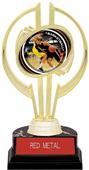Gold Hurricane 7" P.R. Female Basketball Trophy Gold Hurricane 7" P.R. Female Basketball Trophy