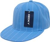 Decky Pin Striped 6-Panel Fitted Baseball Caps Decky Pin Striped 6-Panel Fitted Baseball Caps