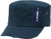 Decky Flat Top Military Caps Decky Flat Top Military Caps
