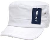 Decky Flat Top Military Caps Decky Flat Top Military Caps