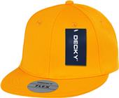 Decky Flat Bill 6-Panel Flex Baseball Caps Decky Flat Bill 6-Panel Flex Baseball Caps