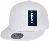Decky Flat Bill 6-Panel Flex Baseball Caps Decky Flat Bill 6-Panel Flex Baseball Caps