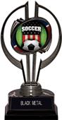 Awards Black Hurricane 7" Patriot Soccer Trophy Awards Black Hurricane 7" Patriot Soccer Trophy