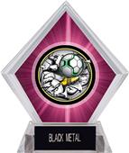 Awards Bust-Out Soccer Pink Diamond Ice Trophy Awards Bust-Out Soccer Pink Diamond Ice Trophy