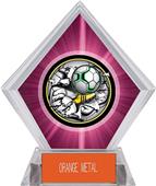 Awards Bust-Out Soccer Pink Diamond Ice Trophy Awards Bust-Out Soccer Pink Diamond Ice Trophy