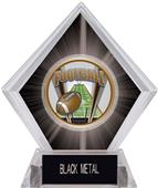 ProSport Football Black Diamond Ice Trophy ProSport Football Black Diamond Ice Trophy