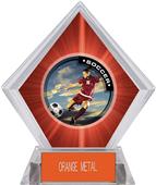 P.R. Female Soccer Red Diamond Ice Trophy P.R. Female Soccer Red Diamond Ice Trophy