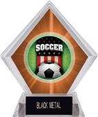 Awards Patriot Soccer Orange Diamond Ice Trophy Awards Patriot Soccer Orange Diamond Ice Trophy
