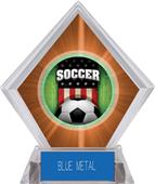 Awards Patriot Soccer Orange Diamond Ice Trophy Awards Patriot Soccer Orange Diamond Ice Trophy