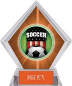 Awards Patriot Soccer Orange Diamond Ice Trophy Awards Patriot Soccer Orange Diamond Ice Trophy
