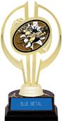 Awards Gold Hurricane 7" Bust-Out Football Trophy Awards Gold Hurricane 7" Bust-Out Football Trophy