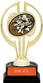 Awards Gold Hurricane 7" Bust-Out Football Trophy Awards Gold Hurricane 7" Bust-Out Football Trophy