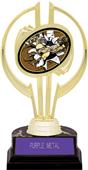 Awards Gold Hurricane 7" Bust-Out Football Trophy Awards Gold Hurricane 7" Bust-Out Football Trophy