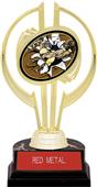 Awards Gold Hurricane 7" Bust-Out Football Trophy Awards Gold Hurricane 7" Bust-Out Football Trophy