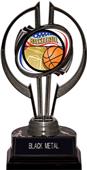 Black Hurricane 7" Americana Basketball Trophy Black Hurricane 7" Americana Basketball Trophy