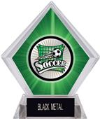 Xtreme Soccer Green Diamond Ice Trophy Xtreme Soccer Green Diamond Ice Trophy