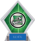 Xtreme Soccer Green Diamond Ice Trophy Xtreme Soccer Green Diamond Ice Trophy