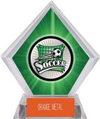 Xtreme Soccer Green Diamond Ice Trophy Xtreme Soccer Green Diamond Ice Trophy