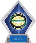 Awards Classic Soccer Blue Diamond Ice Trophy Awards Classic Soccer Blue Diamond Ice Trophy