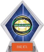 Awards Classic Soccer Blue Diamond Ice Trophy Awards Classic Soccer Blue Diamond Ice Trophy