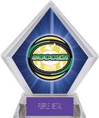 Awards Classic Soccer Blue Diamond Ice Trophy Awards Classic Soccer Blue Diamond Ice Trophy