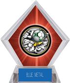 Awards Bust-Out Soccer Red Diamond Ice Trophy Awards Bust-Out Soccer Red Diamond Ice Trophy