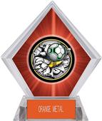 Awards Bust-Out Soccer Red Diamond Ice Trophy Awards Bust-Out Soccer Red Diamond Ice Trophy
