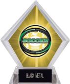 Awards Classic Soccer Yellow Diamond Ice Trophy Awards Classic Soccer Yellow Diamond Ice Trophy