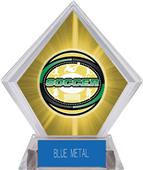 Awards Classic Soccer Yellow Diamond Ice Trophy Awards Classic Soccer Yellow Diamond Ice Trophy