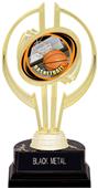 Gold Hurricane 7" HD Basketball Trophy Gold Hurricane 7" HD Basketball Trophy