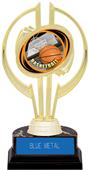 Gold Hurricane 7" HD Basketball Trophy Gold Hurricane 7" HD Basketball Trophy