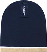 Decky Double Striped Beanies Decky Double Striped Beanies