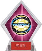Award Classic Volleyball Pink Diamond Ice Trophy Award Classic Volleyball Pink Diamond Ice Trophy