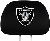 NFL Oakland Raiders Headrest Covers - Set of 2 NFL Oakland Raiders Headrest Covers - Set of 2