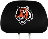 NFL Cincinnati Bengals Headrest Covers - Set of 2 NFL Cincinnati Bengals Headrest Covers - Set of 2