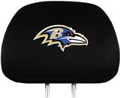 NFL Baltimore Ravens Headrest Covers - Set of 2 NFL Baltimore Ravens Headrest Covers - Set of 2