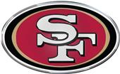 NFL San Francisco 49er's Color Team Emblem NFL San Francisco 49er's Color Team Emblem